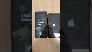 Galaxy A325g vs iPhone 11 boot test shorts youtube tech [upl. by Ainerbas]