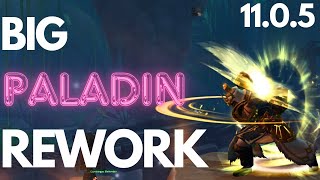 A Look At The New Paladin Changes 1105 PTR [upl. by Fowler120]