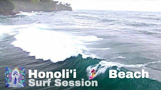 Honolii Beach Park Surf Session [upl. by Fishbein161]