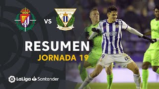 Resumen de Real Valladolid vs CD Leganés 22 [upl. by Vasta]