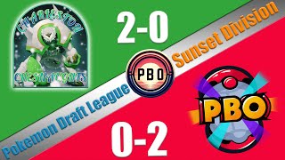 Pokémon Draft League  Charleston Chestnaughts VS Salt Lake Salandits  S7 W3 Sunset Div [upl. by Ettenwahs]