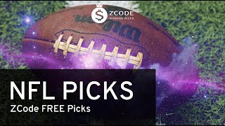 NFL PICKS PREDICTIONS WITH ZCODE SYSTEM TOOL [upl. by Yddeg]