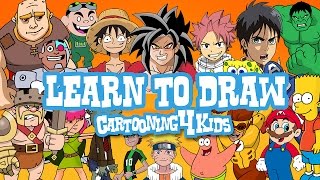 Learn to Draw with Cartooning 4 Kids [upl. by John]