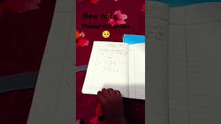 New notes please subscribe 💓🥹🥺🚩 [upl. by Namijneb]