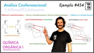 Análisis conformacional 14 dimetilciclohexano Diasteroisómeros CIS y TRANS [upl. by Aufa]