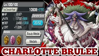 CHARLOTTE BRULEE GAMEPLAY  ONE PIECE BOUNTY RUSH  OPBR [upl. by Moreta171]