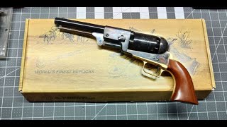 Uberti 1848 2nd Model Dragoon Unboxing [upl. by Yanrahs]