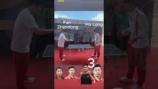 Xu Xin amp Ma Long VS Fan Zhendong amp Ma Long [upl. by Brenden12]