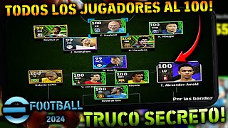 👻Como CONSEGUIR 100 de MEDIA ⚽EFOOTBALL  21 TRUCOS 🔥Funciona [upl. by Etteraj]