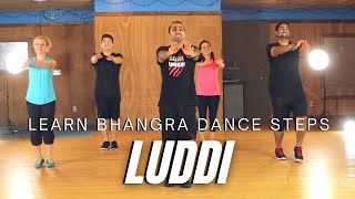 Learn Bhangra Dance Online Tutorial For Beginners  Luddi Step By Step  Lesson 14 [upl. by Cousin305]