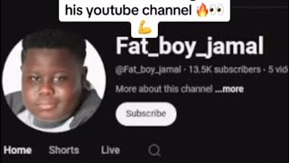 Fat boy Jamal YT CHANNEL Speed helping his brother 💯🔥 [upl. by Clark]