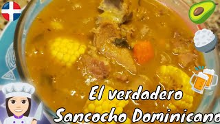 🤤🥩Cómo hacer SANCOCHO DOMINICANO🍲 paso a paso El verdadero🥕SANCOCHO DOMINICANO 🍗 Sabor EXQUISITO😋 [upl. by Arriaet817]