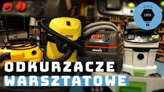 Odkurzacz warsztatowy który najlepszy test porównanie Kärcher Festool Starmix DeWalt  DIY 11 [upl. by Adoree]