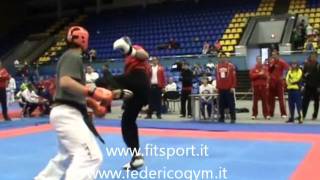 FINAL MATCH SEMI CONTACT WORLD CHAMPIONSHIP KICKBOXING WPKA KIEV 2011 [upl. by Rehpotsirhk]