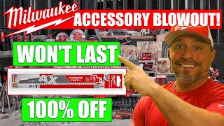 Milwaukee Tool Accessory Blowout Deal – This Won’t Last [upl. by Itoc]