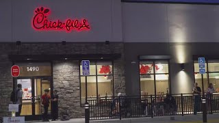 New ChickFilA opens in Roseville [upl. by Arek]