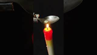 Sanitizer Vs Garlic Experiment Hotspoon flames viral Red Hot Metal Ball satisfying fire [upl. by Gujral]