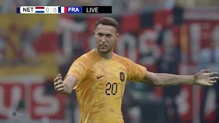 🔴EN DIRECT PaysBas vs France  EURO 2024  Match en PES 21 Simulation Gameplay [upl. by Tersina]