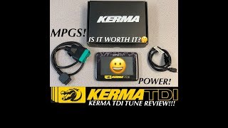 KERMA TDI TUNE REVIEW  THOUGHTS AND FIRST IMPRESSIONS OF THE TUNE [upl. by Eaver]