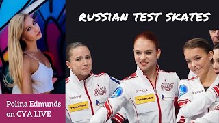 Polina Edmunds on Russian Test Skates Preview Anna Shcherbakova Alexandra Trusova [upl. by Korb688]