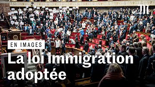 Loi immigration adoptée  le résumé de la soirée [upl. by Froehlich]