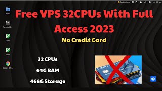 Amazing Get Free VPS With 32 CPUs And Full Access 2023 No Credit Card Needed [upl. by Panchito]