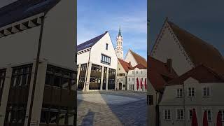 Schrobenhausen Germany videos shortvideo snow [upl. by Naleag897]