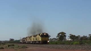 6025 6023 and ACB4405 on 4UP1 Parkeston [upl. by Yuh729]