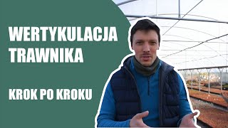 Wertykulacja trawnika Jak wykonać wertykulację trawnika Co zrobić z trawnikiem po zimie [upl. by Mychael]