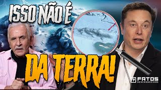 Enorme OBJETO com 1 KM de COMPRIMENTO está se MOVENDO pelo GELO afirma Elon MUSK [upl. by Euginimod]