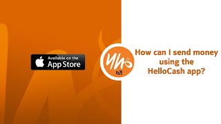 How can I send money using the HelloCash app  For iOS User [upl. by Inaj]