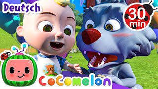 Das Stopptanz Lied  CoComelon  JJs Animal Time Deutsch  Cartoons und Kinderlieder [upl. by Roberson363]