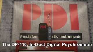 Introduction to PDIs Digital Psychrometer the DP110 [upl. by Ainesy708]