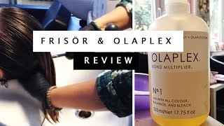 FRISÖRBESUCH amp OLAPLEX Erfahrung  Wundermittel gegen kaputte Haare review deutsch [upl. by Ludmilla]