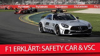 Formel1Regeln erklärt So funktionieren Safety Car amp Virtual Safety Car [upl. by Nnaeirual]