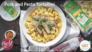 Pork and Pesto Tortellini Recipe [upl. by Ailekahs]