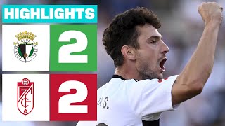 BURGOS CF 2  2 GRANADA CF  RESUMEN LALIGA HYPERMOTION [upl. by Nahtnanhoj]