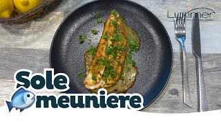 SOLE MEUNIÈRE  Recette simple by Luximer [upl. by Maurey99]