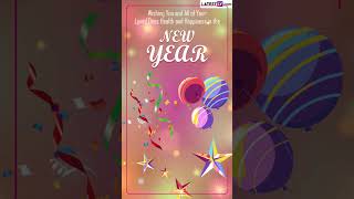 New Year 2023 Greetings and Messages Share HNY Images and HD Wallpapers on This Day [upl. by Ellitnahc827]