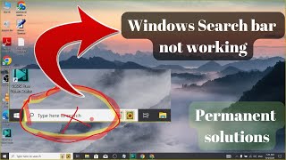 Permanently Solved Cant Type In The Search Bar On Windows 10 Keyboard Not Working In Search Bar [upl. by Yup]