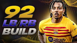 UPDATED 92 MAX RATED FULLBACK LBRB BUILD  EAFC 24 Clubs [upl. by Anitsirhc659]