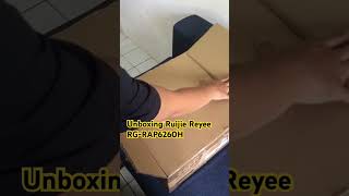 Unboxing Ruijie Reyee RGRAP6260H ruijie reyee accesspoint outdoors [upl. by Lipfert]