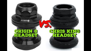 Origin8 PRO VS Chris King Headset Both Threadless amp Threaded [upl. by Timothee]