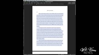 How to DOUBLE SPACE Paragraphs in Microsoft Word MAC [upl. by Gitt]