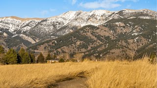 Aerial Video Tour for Cold Smoke Drive  Bozeman Montana [upl. by Moreville]