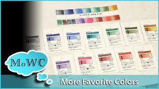 12 MORE Colors I Love Awesome Selection for Watercolor Landscape [upl. by Robinet]