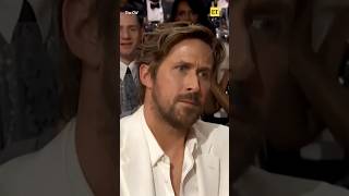 Ryan Gosling’s Reaction to I’m Just Ken Winning Best Song at the Critics Choice Awards 🤣 shorts [upl. by Drofyar]