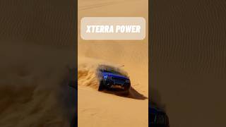 Nissan Xterra power in oman dunes adventure car [upl. by Lubba]