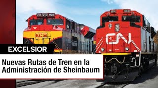 Desafíos en el desarrollo de nuevas rutas de tren para la administración de Sheinbaum [upl. by Ayna]