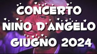 Concerto Live Nino D’Angelo Stadio Maradona  giugno 2024 [upl. by Aicenek]